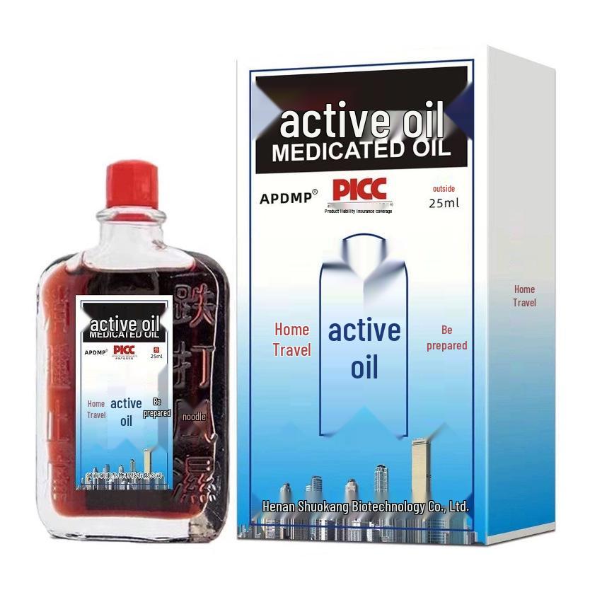 APDMP Liniment Heating Massage Oil for Cervical and Lumbar Pain Relief for Elderly.