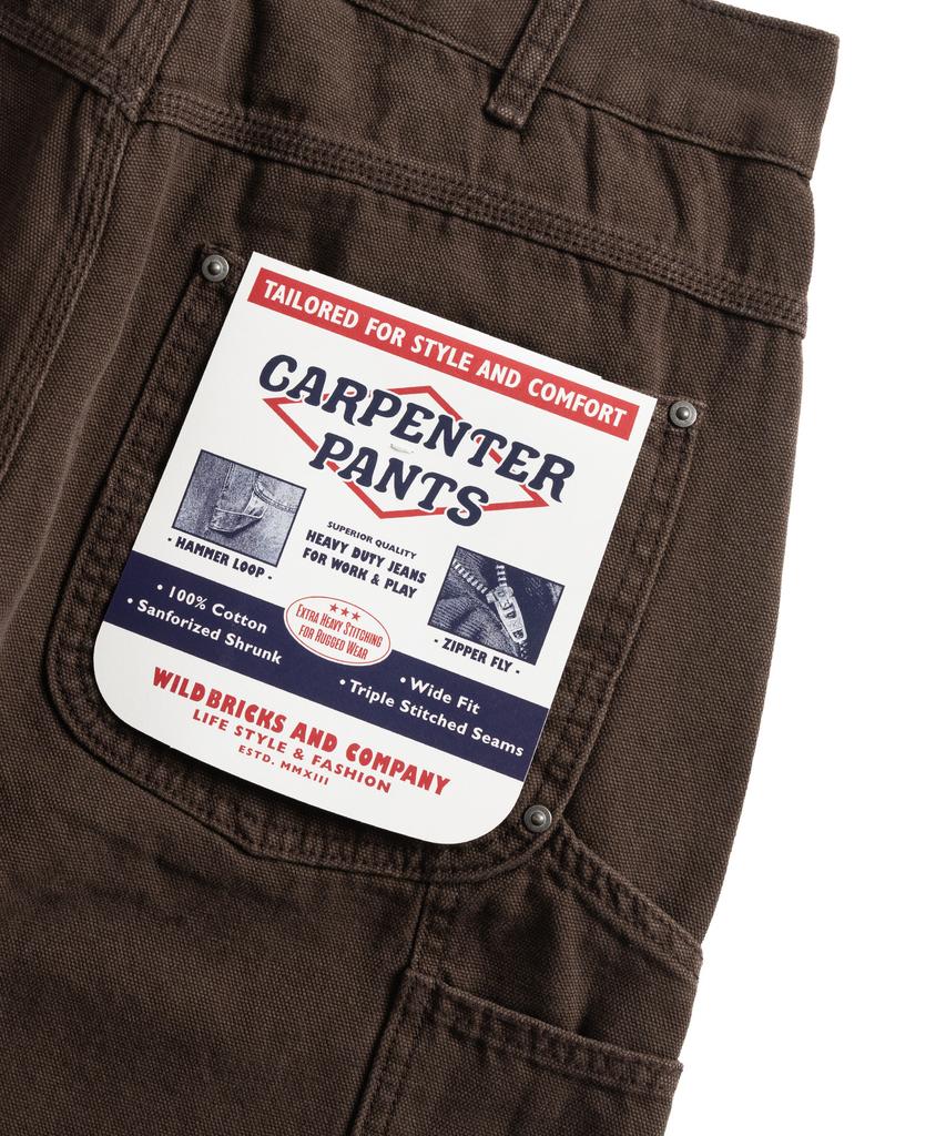 Waildeubeuligseu W23 Carpenter Pants (Dark Brown)