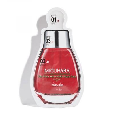 Miguhara Big 3 Step Anti Wrinkle Mask Pack Origin 10 Sheets