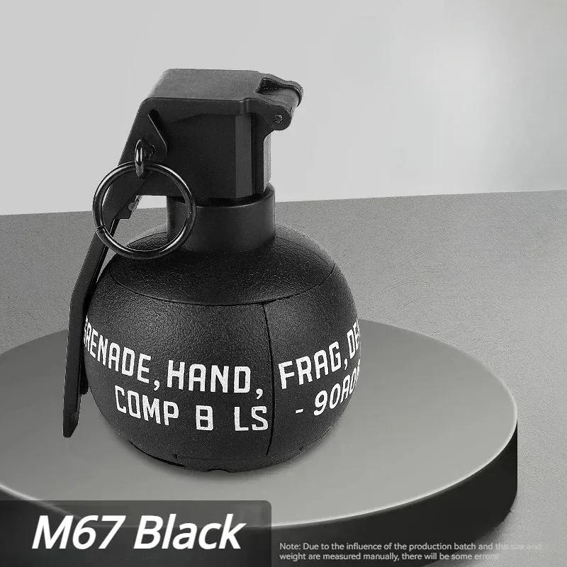 1/3PCS M26a2 Nylon Grenade Model Explosion Grenade Toy, Airsoft Grenade Model, Anti-Fall, Refillable, Gel Ball, Confetti, Flour