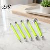 Pottery Modeling Tools 4Pcs Polymer Clay Sculpting Stick Set Shaping Tool with Stainless Steel Ball 4 Size DIY Fondant