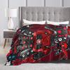 Skibidi Toilet Speakerman Blanket Quality Warm  Bedding Throws Autumn Decorative Couch Chair Fluffy Bedspread