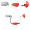 Traditional Hand Drill Carpentry Tool For Precise Hole Drilling Ergonomic Grip Design Multiple Size Bit No Power Require