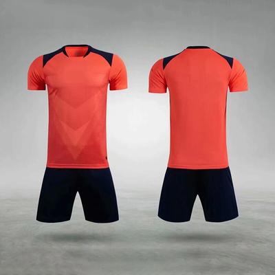 Maillot de football rouge pour hommes adultes, ensemble de football, uniformes pour hommes, ensembles d'uniformes de sport personnalisés, maillots de football