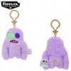 Funny Ugly Teeth Monster Plush Toy Keychain Wide Eyed Weirdo Doll Pendant Cute Gift