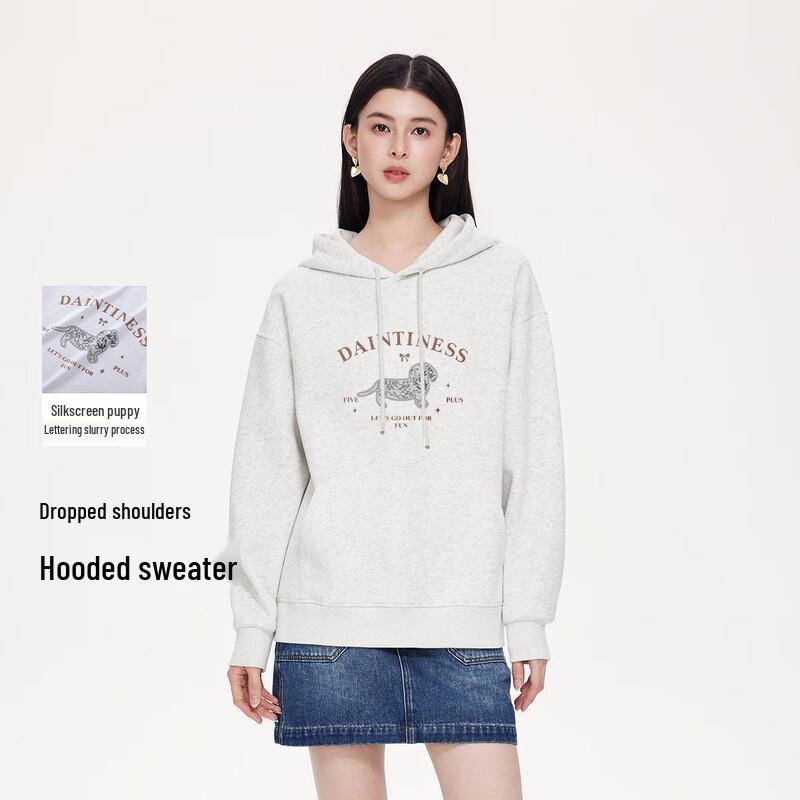 FivePlus Women's Hooded Pullover Sweatshirt