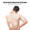 Electrode Pads Reusable Massage Patch for Tens Electrodes Digital Machine Massage 2mm Plug Body Massager Accessories