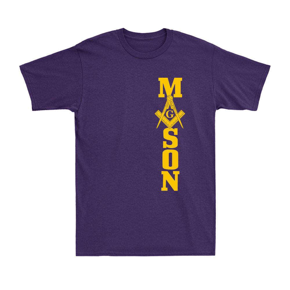 Mason Square Compass Masonic Symbol Freemason Shriner Vintage Unisexs TShirt