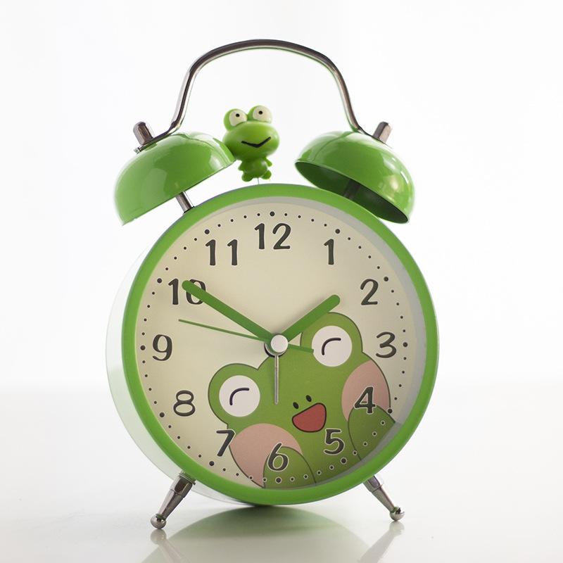 

Мультяшный Звонящий Будильник Студенческий Просыпающийся Будильник с Мощным Будильником для Детей Мальчика и Девочки Прикроватные Часы .