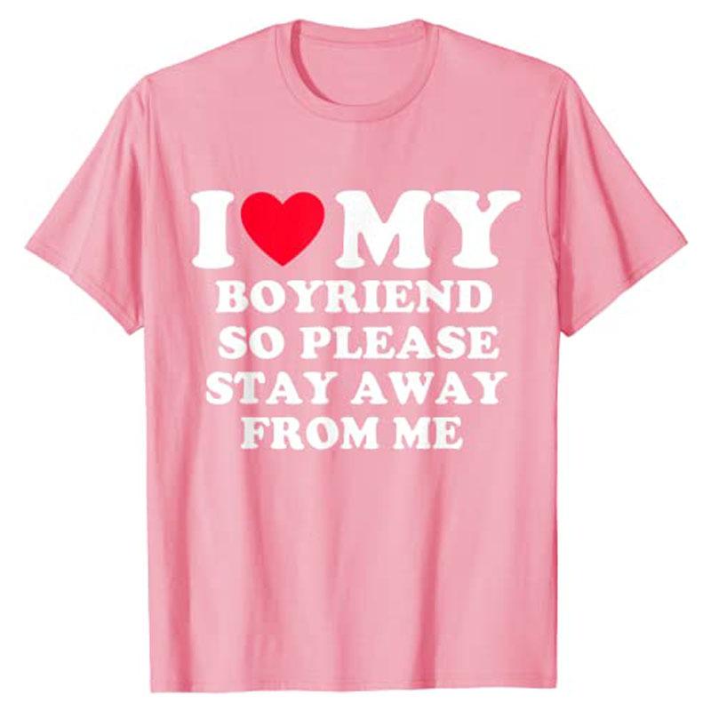 I Love My Partner Clothes: Boyfriend & Girlfriend Tees