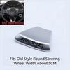 Car Steering Wheel Sticker Auto Interior Modification Decals For Mercedes Benz AMG W203 W205 W206 W211 W220 GLC GLK W140 W204 RM6