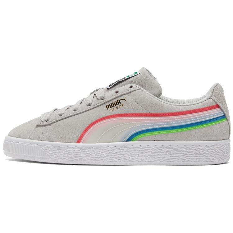 PUMA Suede Triplex Tech Grey Violet Men s 381937-02 EU 35.5