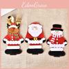 Christmas Santa Decorations Cutlery Sets Party Table Tops Products Decorative