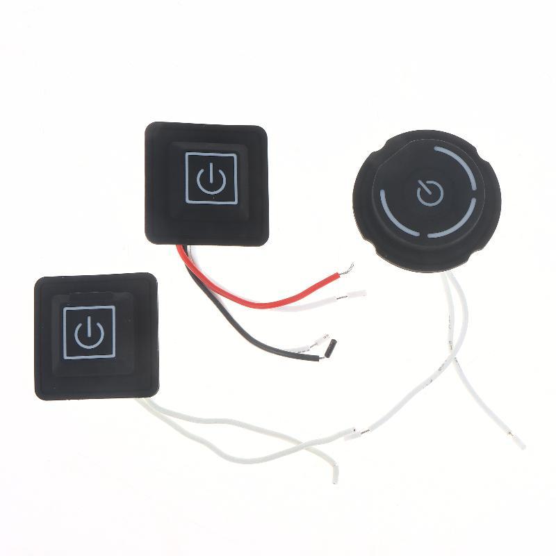 Contrôleur de température DIY Rapide, Interrupteur à Bouton Universel pour Gilet Chauffant Électrique, Pantalon et Ceinture Chauffante, 1 Pièce