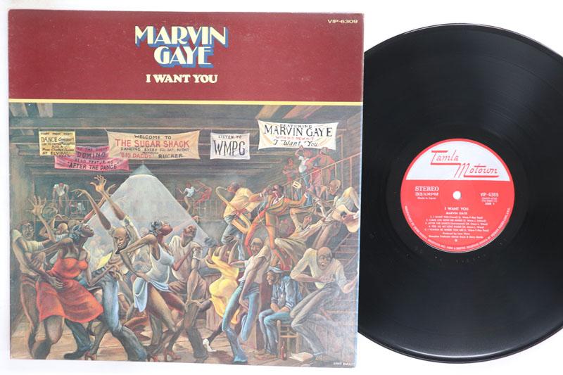 

LP Record MARVIN GAYE I Want You VIP6309 MOTOWN 1976 Japan SoulFunk Used