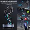 Upgraded 360°Vacuum Magnetic Phone Holder Magnetic Car Phone Mount, Hands-Free Suction Cup Phone Holder for Car/Gym/Mirror