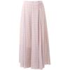 Sancai 2026 Summer High-Waist A-Line Chiffon Maxi Skirt