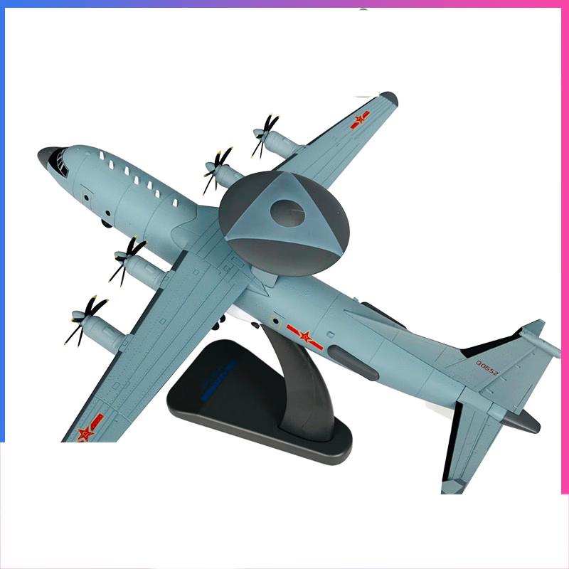 Diecast KJ-500 Early Warning Aircraft Model 1:100 Scale