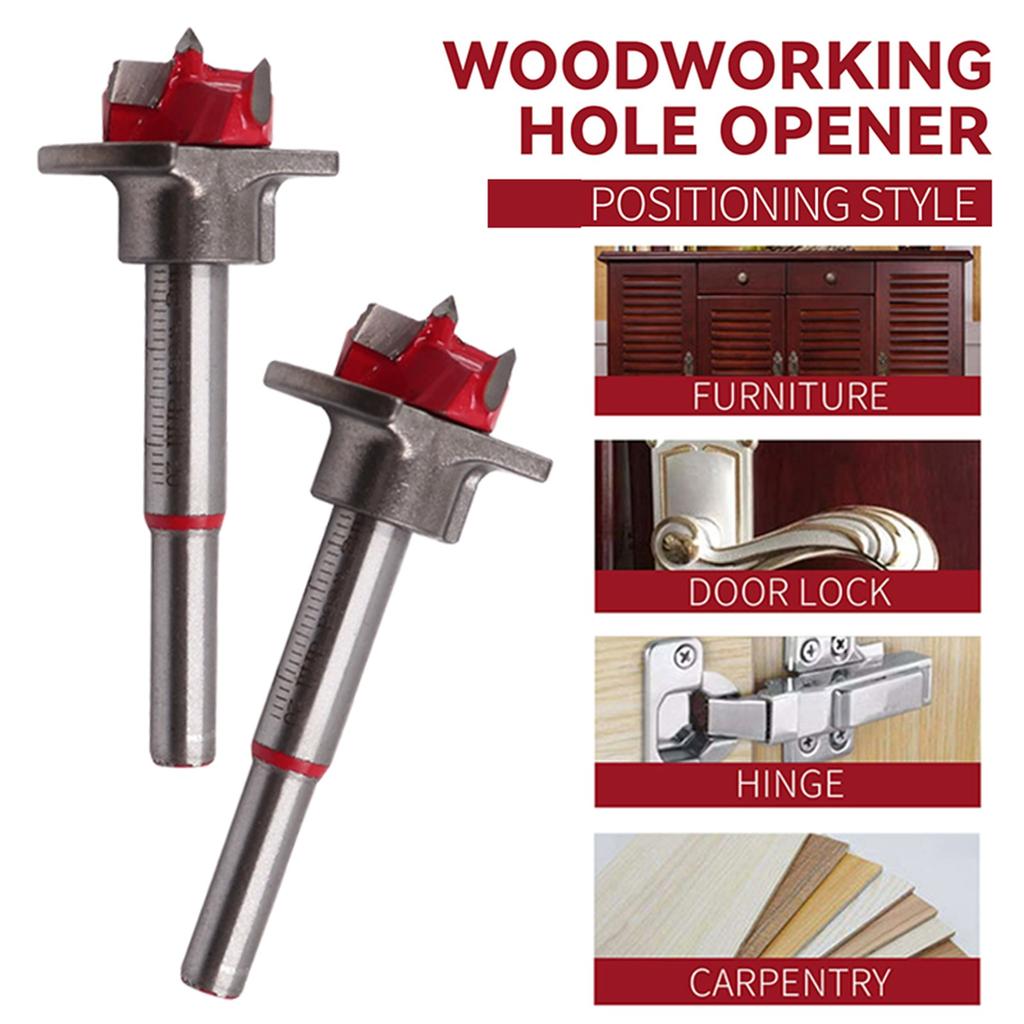 Woodworking Opener Positioning Hard Alloy Drill Adjustable Hinge Hinge Hinge Hinge Reamer 20mm