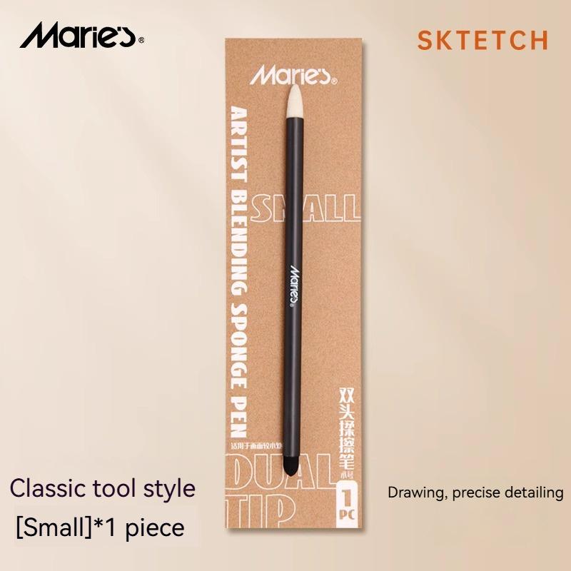 

1-20pcs Paper Art Blending Stumps Sketch Erase Sponge Wiper 2 Head Types 20 Replacement Sponge Wipes Artist Sketch Drawing Tools