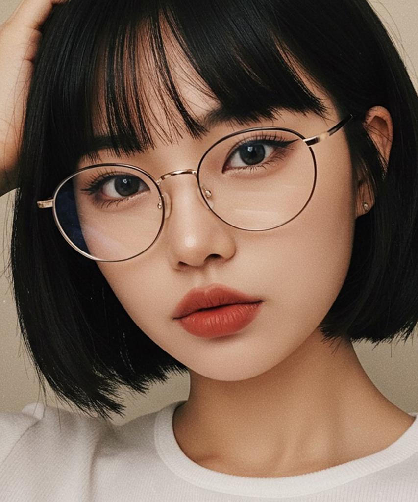 Geullaseuuseu Beta Titanium Eyeglass Frame H1622