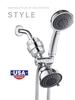 High-Flow 15-Stage Shower Filter: Removes Residual Chlorine & Beautifies Skin with 20-Layer Filter