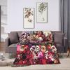 Hazbins Hotels Anime Blankets Quality Soft Warm  Bedding Throws Winter Decorative Living Room Print Bedspread