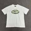 Unisex Streetwear Oversized Cotton Tee With Geometric Print Loose Fit Short Sleeve T-Shirt Men Women