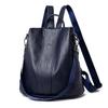 Backpack for Women PU Adjustable Strap Convertible Daily Commute
