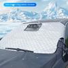 Universal Winter Car Snow Shield Windproof Strap Car Windshield Covers  Anti Sun UV
