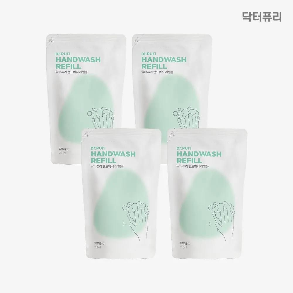 

DR.PURI Foaming Hand Wash Powder Scent Refill 250ml x 4