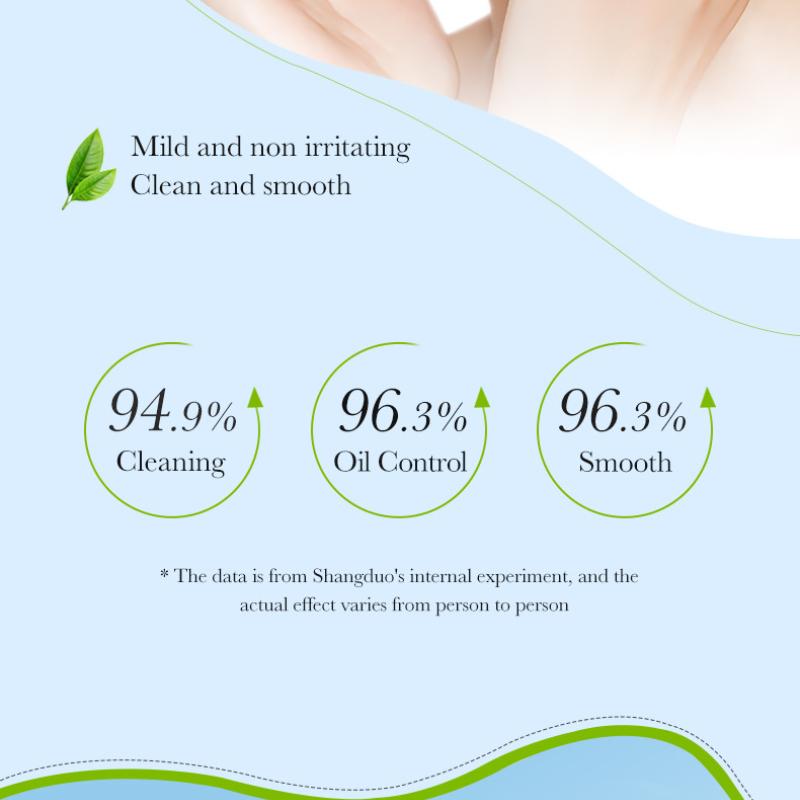 Facial Cleanser 150g SADOER Green Tea Cleansing Peach Moisturizing Cleanser