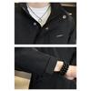 Playboy Men's Casual Stand Collar Windbreaker Jacket