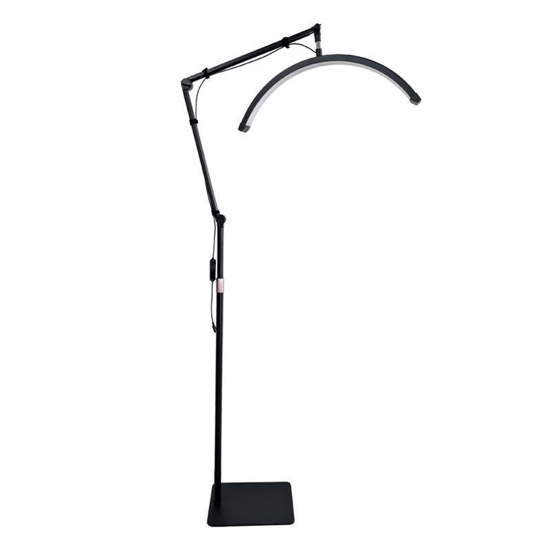 23 collu zelta konsoles pusmēness lampa