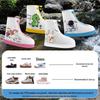 Qihaiqiu Children's Mid-Calf Rain Boot Covers