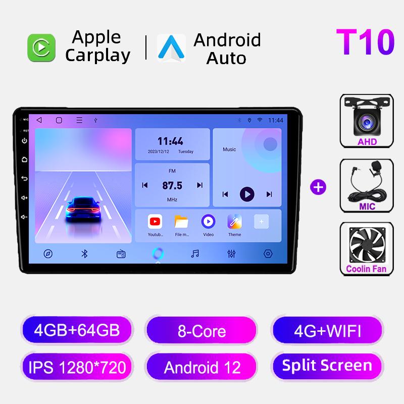 GPS Navigation For Ford Fusion 1 2005-2012 Car Radio 4G WIFI Multimedia Video Player BT Carplay DSP Android Auto 2Din Stereo