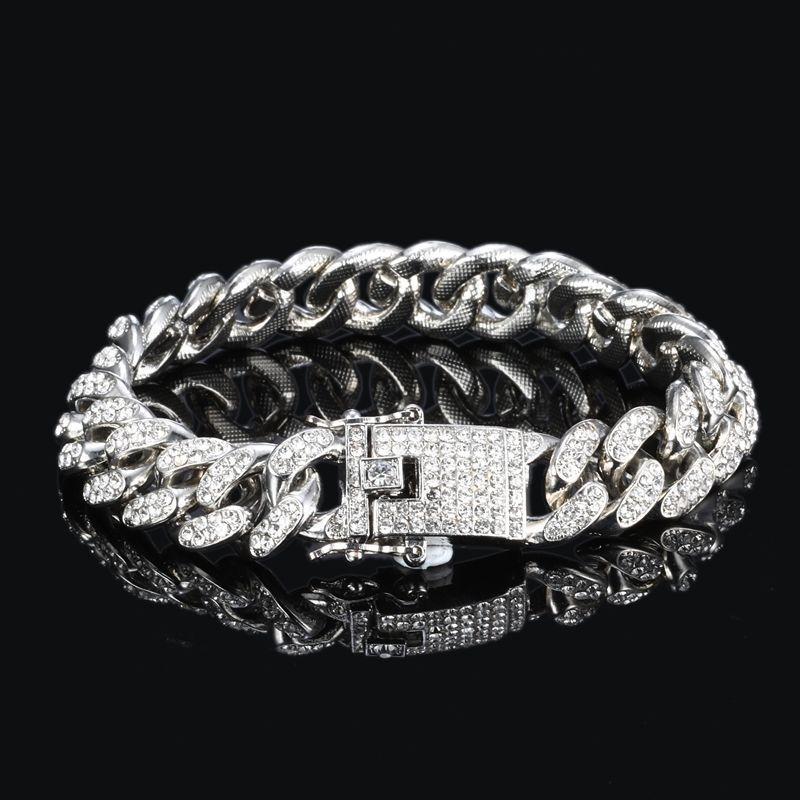 Bracelet homme, bracelet cubain, tendance, sophistiqué, à la mode, style européen, niche, accessoire design personnalisé