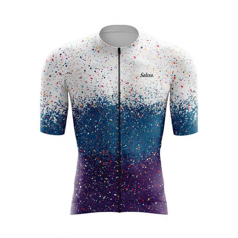 2026 Salexo Cycling Jersey Sets Men's New Summer Bike Clothing Short Sleeve MTB Bike Suit Bicycle Clothes Ropa Ciclismo Hombre