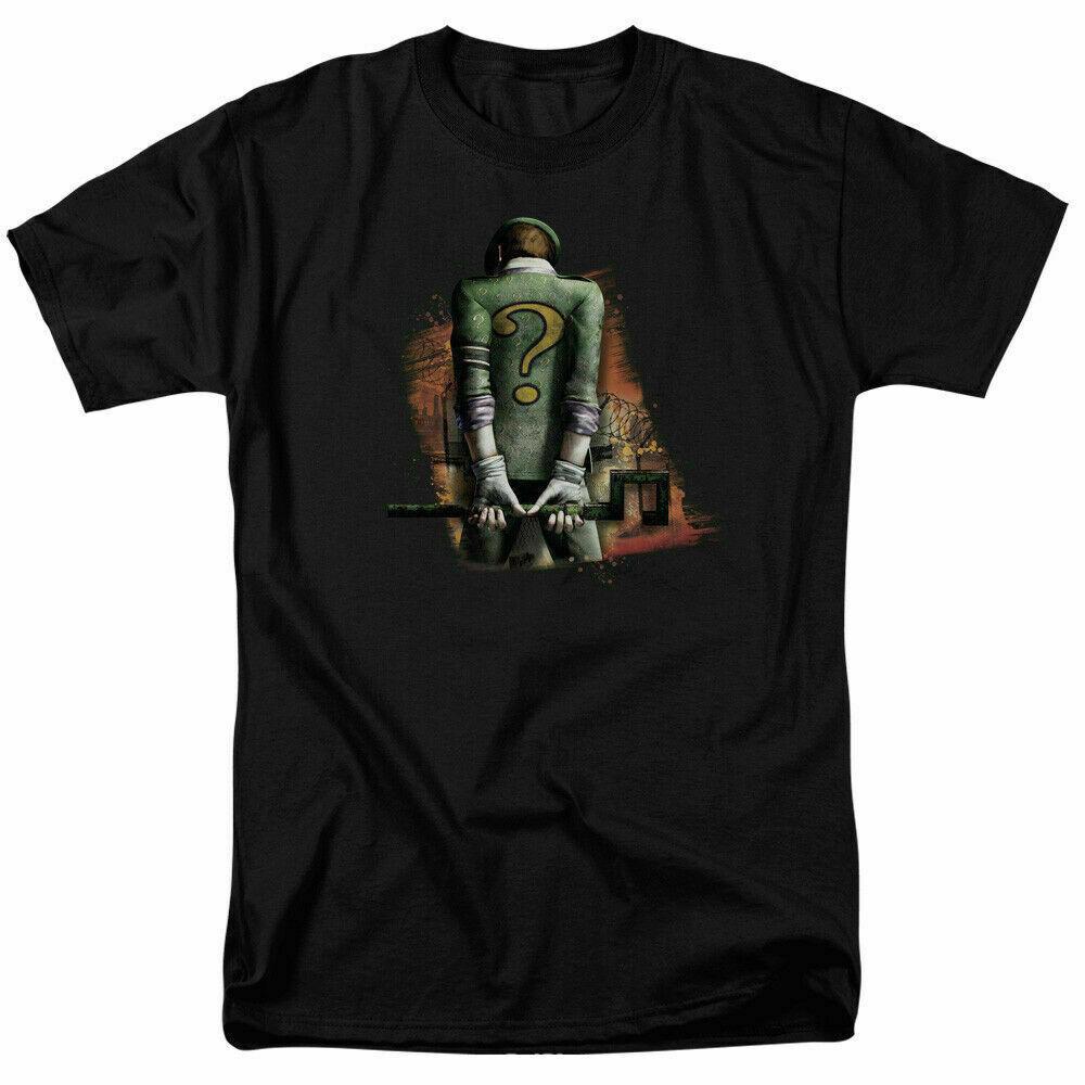 

Batman Riddler Convicted T Shirt Licensed Comic Book Tee Black XXL