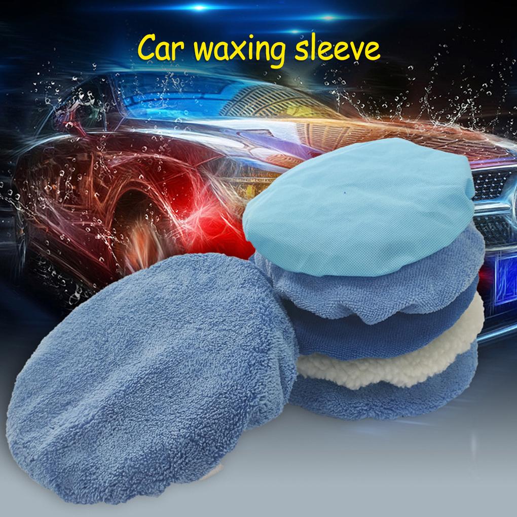 Auto Polishing Cloth Reusable Round Colorful Flexible Replacement Automotive Vehicle Washing Buffing Cloths Dust Remover