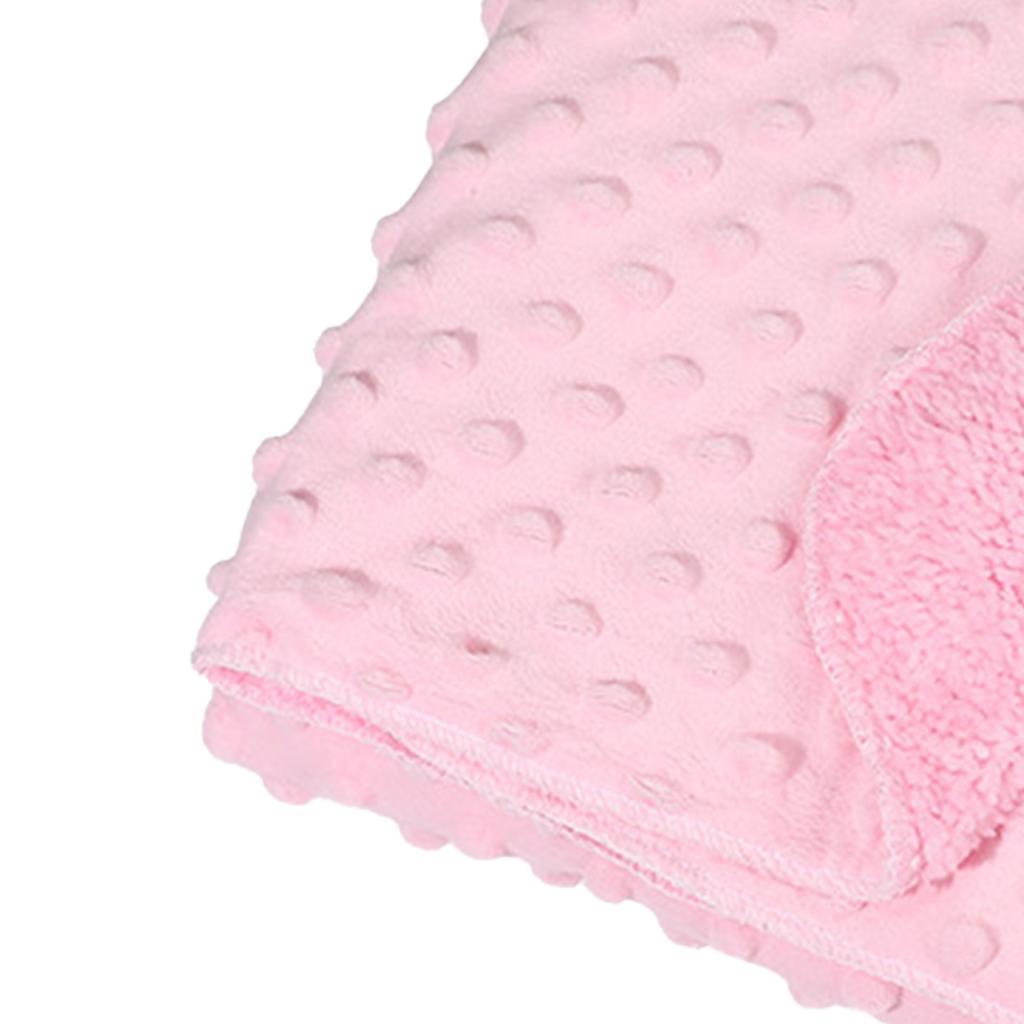 Baby Blanket Lightweight Thermal Newborn Baby Blanket Super Soft Receiving Fuzzy Blanket for