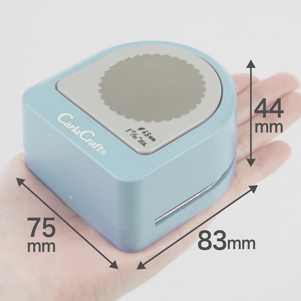 Carl Office Craft Punch, Heart, Mega Jumbo, Handmade, DIY, Lectures, Kindergarten, Teachers, Japanese Manufacturer, CN45208