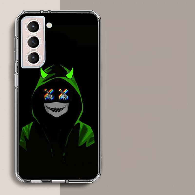 Devil Bad Boy Phone Case For Samsung Galaxy S25 Edge S24 S23 FE S21 S20 S10 Plus S22 S26 Ultra Cover Clear Cases TPU Capa Shell