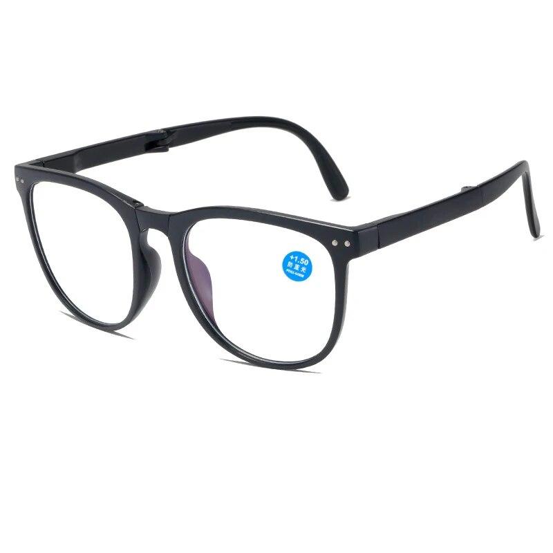 Anti Blue Light Folding Reading Glasses Men Women Portable Presbyopia Eyeglasses Elder Eye Protection Eyewear+1.0 To +4.0