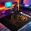 Custom Name Personalized Borussia Dortmund Print Carpet, Versatile Home Decor Rug, for Playroom, Apartment, Balcony, Entryway, Hallway Gift