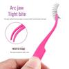Round Tip Eyelash Tweezers and Clips: Dolphin and Butterfly Designs for False Eyelash Application