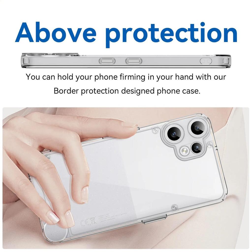 Phone Case For Nothing Cmf Phone 2 Pro , Clear Transparent Phone Case Cover For Nothing Cmf Phone 2 Pro
