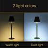Metal Nordic Style Wrought Iron Table  Lamp Touch Dimming Eye Protective Bar Living Room Bedroom