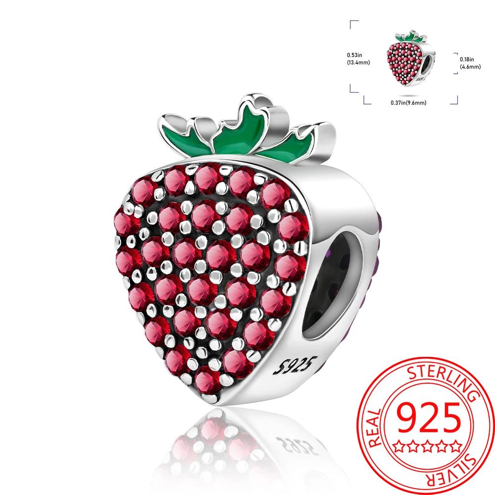 Delicious Food Copper Doughnut Cake Dessert Fruit Fine Wine Bead Pendant Fit Bracelet Necklac Boutique Jewelry Gift