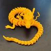 3D Articulated Chinese Dragon Long Chinese Dragon Ornament Joint Movable Dragon Model  Office